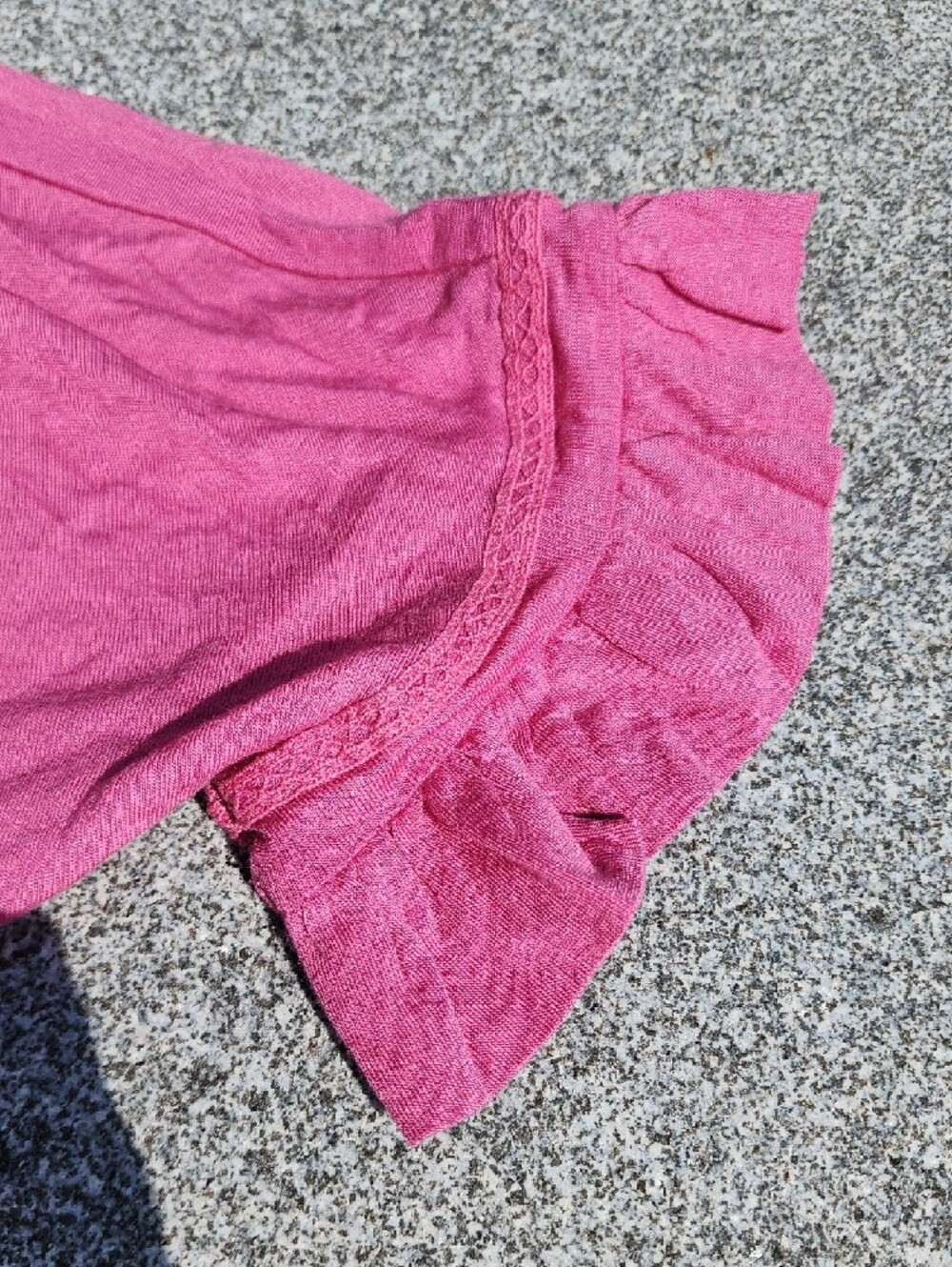 Free People Rose Scoop Neck Short Sleeve Top Small - Picture 6 of 16